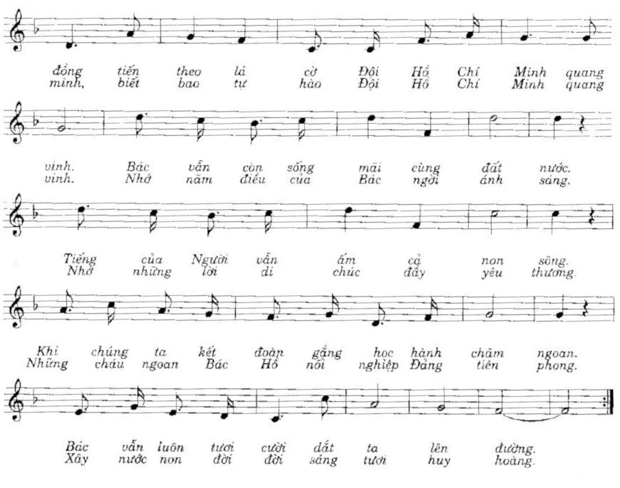 Sheet nhạc Đi Ta Đi Lên 2